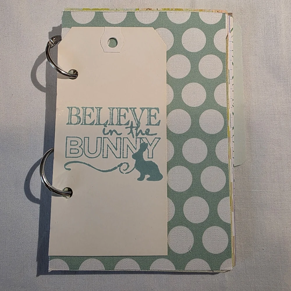 Handmade Colorful Scrapbook Art Junk Journals Set Of 4 Trendy Vintage Look NEW